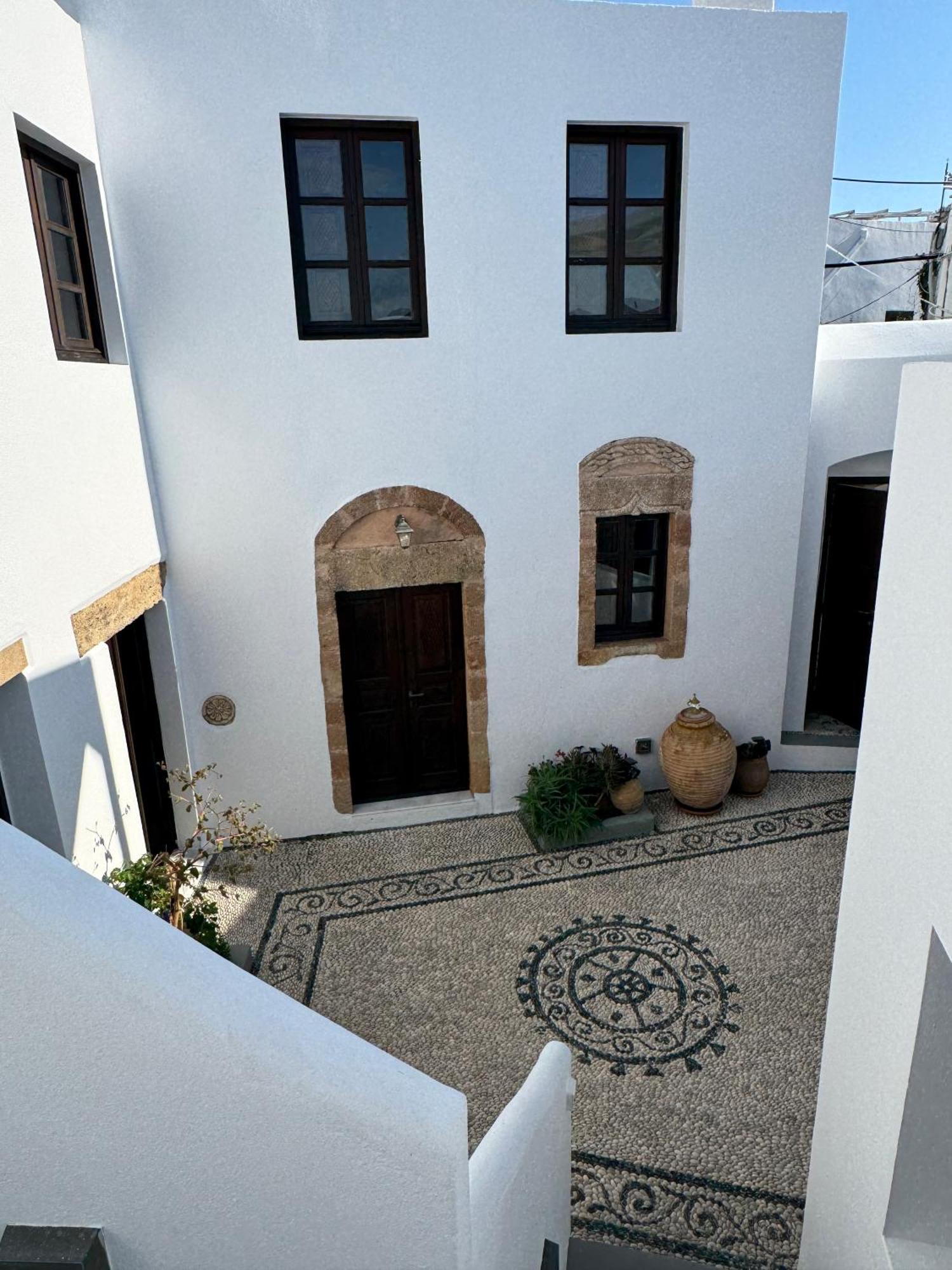 Elegant-Lindian Villa Marietta لينثوس المظهر الخارجي الصورة